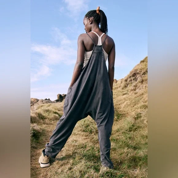 FP Movement by Free People Dark Gray Jumpsuit - Picture 2 of 5